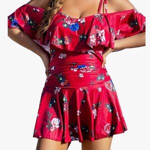 Cocopear Women’s Flounce Swimdress/Suit